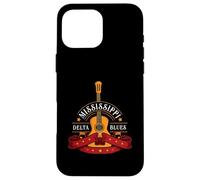 Blues Guitarist ou Rock Music ou Mississippi Delta Blues Coque pour iPhone 16 Pro Max