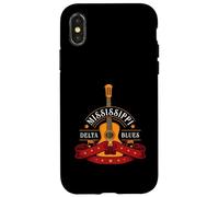 Blues Guitarist ou Rock Music ou Mississippi Delta Blues Coque pour iPhone X/XS