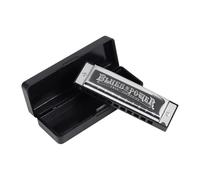 Blues Harmonica diatonique en do à 10 trous La en si Ré Mi Fa Sol Ab Si Si Bb Db Mib Gb 12 touches disponible pour débutants, seniors et joueurs professionnels (clé E)