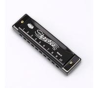Blues Harmonica en do diatonique à 10 trous et 20 tons, mini harmonica en titane de qualité supérieure pour adultes, enfants, débutants et artistes, cadeau de Thanksgiving, Noël, Pâques pour les