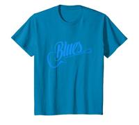 Blues Music Blue Guitare vintage T-Shirt