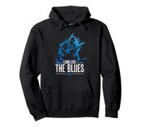 Blues Music Guitar for Guitarist Vintage Sweat à Capuche