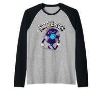 Blues Music Teacher Music Lover Musician Gift Manche Raglan