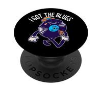 Blues Music Teacher Music Lover Musician Gift PopSockets PopGrip Adhésif