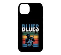 Blues Rock Musique Guitare Soul Jazz Guitaristes Chanteurs Groupes Coque pour iPhone 14 Plus