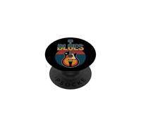 Blues Rock Musique Guitare Soul Jazz Guitaristes Chanteurs Groupes PopSockets PopGrip Adhésif