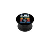 Blues Rock Musique Guitare Soul Jazz Guitaristes Chanteurs Groupes PopSockets PopGrip Adhésif