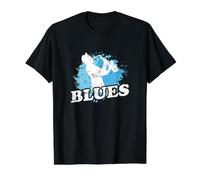 Blues Saxophone Musique T-Shirt Graphique avec Valeur