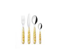 Guzzini - BLUES Set de 24 Couverts - Jaune Ambre - 281945151