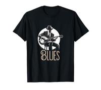Blues - T-Shirt Guitar Man Soulful Vibes T-Shirt