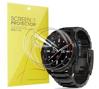 Blueshaweu 3 Pièces Protection Écran pour Gar min Descent Mk3i 51mm Smart Watch- sans Bulles Haute Définition Qualité Supérieure Transparent Doux TPU Film Protection