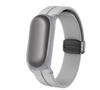 Blueshaweu Bracelet compatible avec enregistreur vocal PLAUD NotePin - En silicone souple - Entièrement magnétique - Compatible avec les enregistreurs vocaux PLAUD NotePin IA, Große, Silicone, Pas de