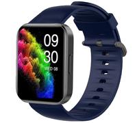 Blueshaweu Bracelet compatible avec la montre intelligente Ruim D1, bracelet de rechange en silicone pour montre connectée RUIMEN D1/H1