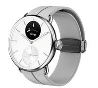 Blueshaweu Bracelet de 18 mm et 20 mm, compatible avec la montre intelligente Withings, en silicone souple, double magnétique, réglable, compatible avec ScanWatch 2 38 mm/ScanWatch 2 42 mm (18 mm,