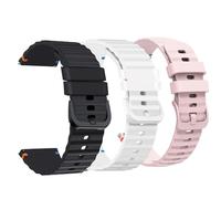 Blueshaweu Bracelet de montre de 18 mm compatible avec la montre intelligente Hama 7000 1,32 ", en silicone, compatible avec la montre intelligente Hama 7000, Große, Silicone, Pas de gemme