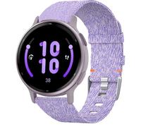Blueshaweu Bracelet de montre de rechange en nylon de 18 mm, 20 mm, 22 mm, compatible avec Garmin Vivoactive 5/4/4s/3, Venu 3/3s/2/2s/2 Plus/SQ/SQ 2/Forerunner 55/255/255s/265/265s/165 Smartwatch