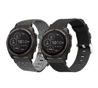 Blueshaweu Bracelet de montre QuickFit de 20 mm, 22 mm, 26 mm, compatible avec Garmin Fenix 8, en nylon, de rechange, compatible avec Garmin Fenix 8 43 mm, 47 mm, 51 mm, etc. Montre, 22MM