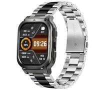 Blueshaweu Bracelet de rechange en acier inoxydable à dégagement rapide de 22 mm compatible avec montre intelligente militaire KOSPET TANK M3, M3 ULTRA, TANK, T3 ULTRA, T2, M2