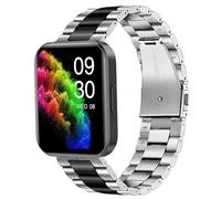 Blueshaweu Bracelet de rechange en acier inoxydable à libération rapide pour montres connectées Ruimen, 22 mm, pour homme et femme, compatible avec les montres intelligentes Ruimen D1/H1
