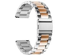 Blueshaweu Bracelet de rechange en acier inoxydable compatible avec montre connectée Withings ScanWatch, 18 mm, 20 mm, pour homme et femme, 20 mm