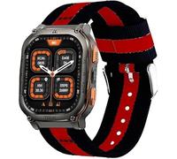 Blueshaweu Bracelet de rechange en nylon tissé pour montre intelligente Kospet, 22 mm, compatible avec les montres intelligentes KOSPET TANK M3, TANK M3 ULTRA, T3, TANK T3 ULTRA, T2, M2, 22mm Size