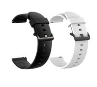 Blueshaweu Bracelet de rechange en silicone de 22 mm compatible avec Hama 7010 (1,43"), 6010 (1,65"), 6910 (1,28"), Classic Sport Smartwatch Hama 7010/6010/6910, Große, Silicone, Pas de gemme