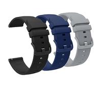 Blueshaweu Bracelet de rechange en silicone souple pour montre intelligente Sekonda - 20 mm - Pour homme et femme - Compatible avec Sekonda Flex, Flex Plus 42 mm/Motion 36 mm, Motion Plus 38 mm, 22mm