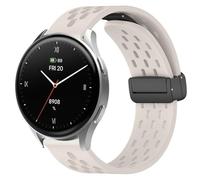 Blueshaweu Bracelet de rechange pour montre intelligente Hama 8900 1,32"/8900 1,43", magnétique et respirant, en silicone sport, compatible avec Hama 8900, 18mm, Silicone, Pas de gemme