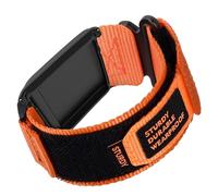 Blueshaweu Bracelet de sport en nylon et coque de protection compatibles avec WHOOP 4.0, fermeture Velcro, bracelet de rechange, compatible avec WHOOP 5.0 Peak/One, 4.0, 3.0, Große, Silicone, Pas de
