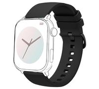 Blueshaweu Bracelets de 18 mm, 20 mm, 22 mm Compatibles avec Ice-Watch - Bracelet en silicone classique pour montres Ice Smart Série, pour ICE Smart 1.0/2.0/3.0/TKS 2.0, 18mm, Silicone, Pas de pierre