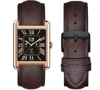 Blueshaweu Bracelets de rechange en cuir classique de 18 mm, 20 mm, 22 mm, compatibles avec Ice-Watch, Ice Smart, pour ICE Smart 1.0/2.0/3.0/TKS 2.0, 22mm, Cuir, Pas de pierre précieuse