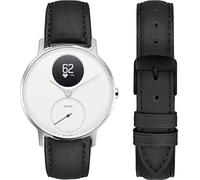 Blueshaweu Bracelets de rechange en cuir classique de 18 mm et 20 mm pour montre connectée Withings ScanWatch 2 38 mm/ScanWatch 2 42 mm, 20mm, Silicone, Pas de gemme