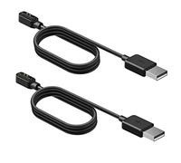 Blueshaweu Câble de charge compatible avec la montre intelligente Blackview W50PRO 1,45" pour Blackview/IOWODO W50PRO (USB A, noir + noir)