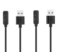 Blueshaweu Câble de charge compatible avec montre intelligente TCL Movetime MT48 4G, câble de charge pour montre intelligente TCL Movetime MT48 (noir + noir)