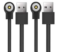 Blueshaweu Câble de charge compatible avec UGREEN FineTrack Slim, câble chargeur compatible avec UGREEN FineTrack Slim S/Slim (noir + noir)