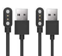 Blueshaweu Câble de charge magnétique USB de rechange pour KOSPET Tank M4, Tank T3 Ultra 2/Tank T3, Tank M3 Ultra, Magic R10, Orb Watch, etc. (Type A-Noir + Noir, pour Tank M3 Ultra)
