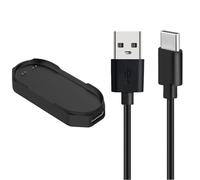 Blueshaweu Chargeur - Câble de charge USB C - Compatible avec enregistreur vocal PLAUD NotePin - Câble de charge Tpy C et station de charge pour enregistreur vocal NotePin IA - Noir