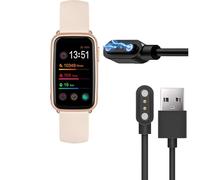Blueshaweu Chargeur de montre intelligente Sekonda Track 2 broches magnétique USB compatible avec montre intelligente Sekonda Track 26 mm (Noir)
