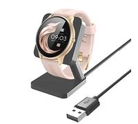 Blueshaweu Chargeur Magnétique Compatible avec AGPTEK LW11 Smartwatch - Support de Charge Portable pour LW11 1.3 Pouces (Noir)
