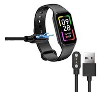Blueshaweu Chargeur Magnétique Compatible avec IOWODO R1 Smartwatch, FeipuQu 1,47'', Blackview R1 - Câble USB 3,3ft pour Montre Connectée (Noir)