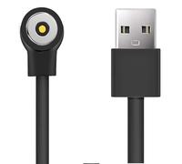 Blueshaweu - Chargeur magnétique de rechange compatible avec Smart Ring, montre intelligente de fitness (noir)