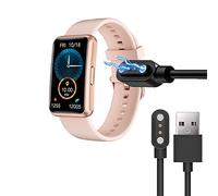 Blueshaweu Compatible avec HUAKUA S2 Chargeur, Magnétique Charging Montre Connectée USB 3,3ft Compatible avec HUAKUA S2 1.47 Pouces Smartwatch (Noir)