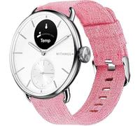 Blueshaweu Compatible avec les bracelets de montre connectée Withings ScanWatch, 18 mm, 20 mm, en nylon tissé respirant, accessoire de rechange pour homme et femme, 20mm Size, Nylon, Pas de gemme