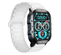 Blueshaweu Compatible avec les bracelets de montre intelligente Oukitel, bracelet de sport en silicone de 22 mm, compatible avec les montres intelligentes OUKITEL BT10, BT20, BT80, BT101, BT103, 22mm