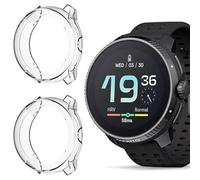 Blueshaweu Coque de protection compatible avec SUUNTO Race/Race S Smartwatch, All-Around Case Ultra Fine TPU Protection Case Compatible avec SUUNTO Race/Race S (Transparent + transparent, Race- 1,43")