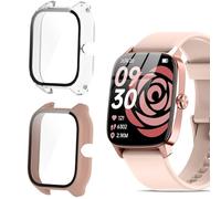 Blueshaweu Coque rigide en polycarbonate compatible avec montre intelligente IDW28 de 4,7 cm avec protecteur d'écran compatible avec montre intelligente SAIKATI, SOUYIE, Fitpolo, Tensky, Yoever, Aeac