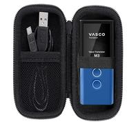 Blueshaweu Étui de protection compatible avec traducteur vocal Vasco Translator M3 - Étui de protection avec espace pour écouteurs, câble USB et carte mémoire - Compatible avec Vasco Translator M3