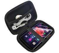 Blueshaweu Housse de protection pour lecteur MP3/MP4 AGPTEK 5" T09/T09U - Étui de protection avec espace pour écouteurs, câble USB et carte mémoire - Compatible avec lecteur MP3 AGPTEK T09 (noir)
