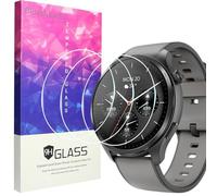 Blueshaweu Lot de 3 films de protection d'écran compatibles avec Hama Smartwatch 1,43" 9000, dureté 9H [3 pièces] Compatible avec montre intelligente Hama 9000 (HD)