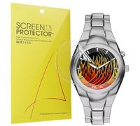 Blueshaweu Lot de 6 films de protection d'écran compatibles avec Fossil Machine Y2K Big Tic 40 mm, HD transparent flexible en TPU [Lot de 6] Compatible avec montre Fossil Machine Y2K Big Tic 40 mm